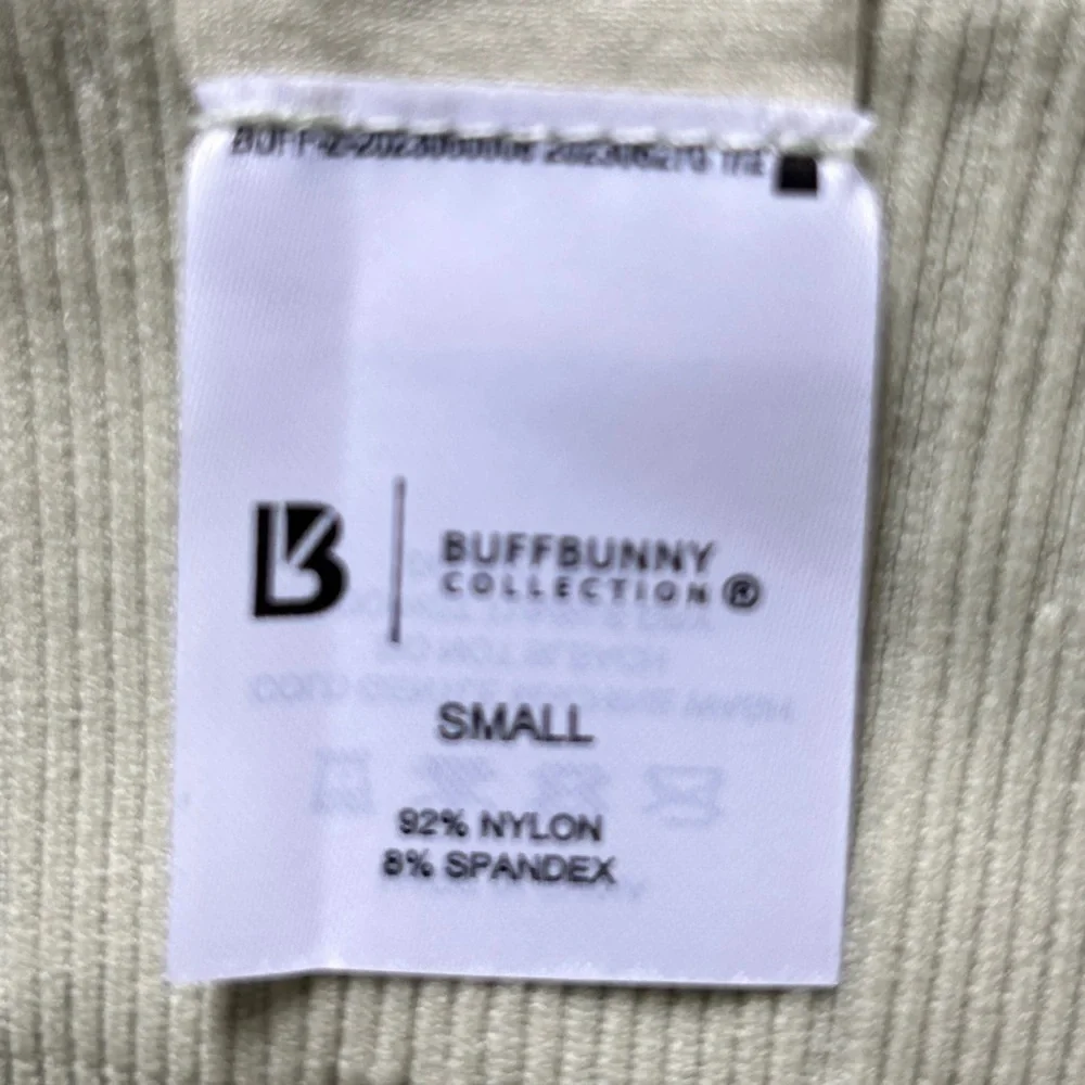 Buffbunny Ribbed Scoop Seamless Pistachio Green Sports Bra NWT Size Small